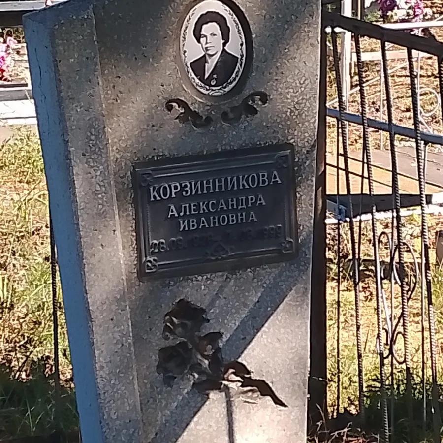 Корзинникова Александра Ивановна
