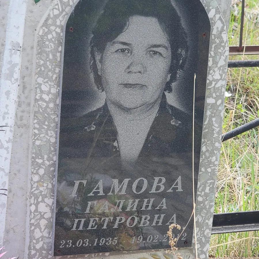 Гамова Галина Петровна