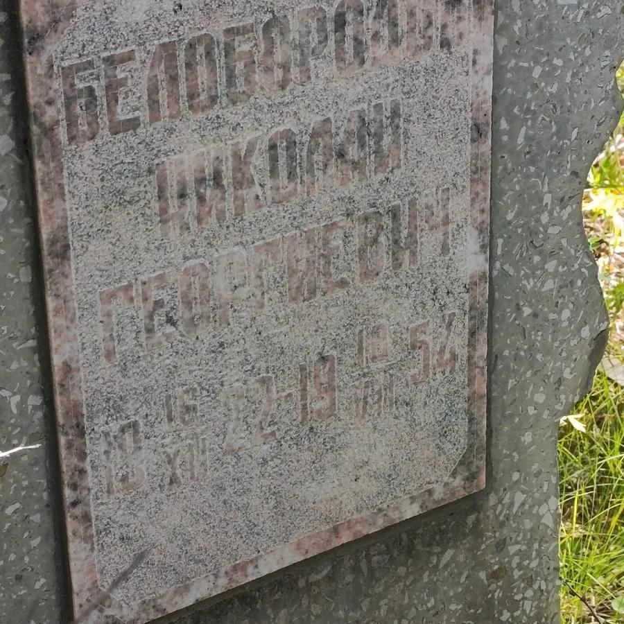 Белобородов Николай Георгиевич