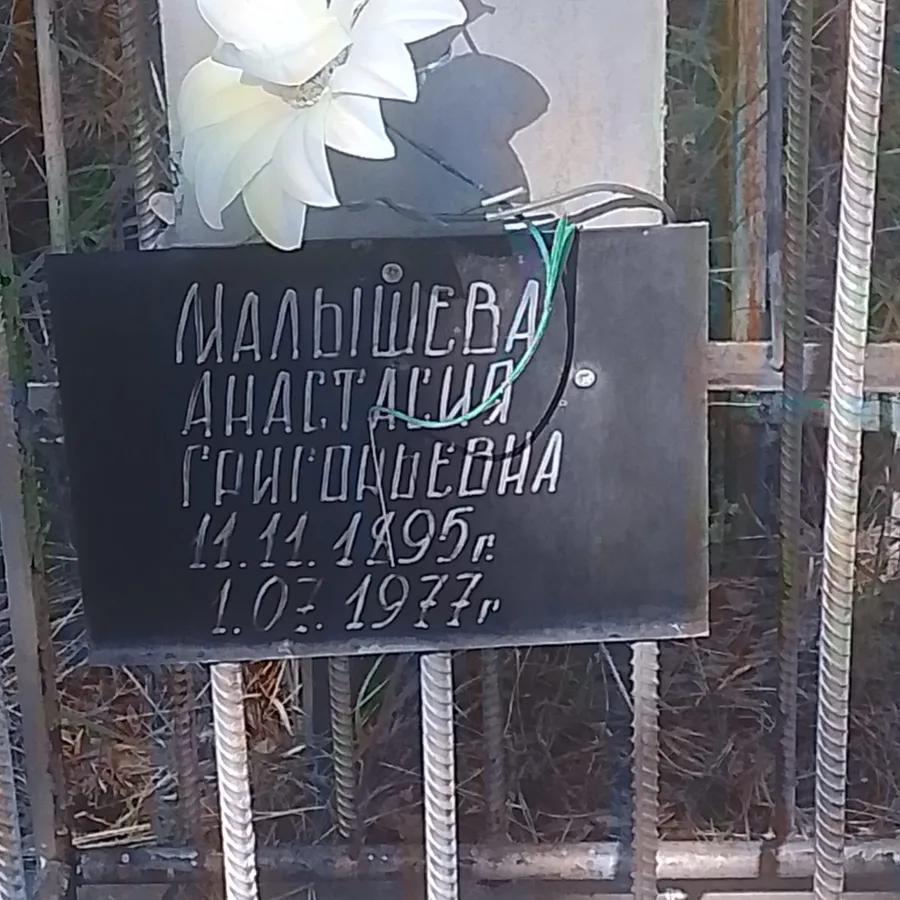 Малышева Анастасия Григорьевна