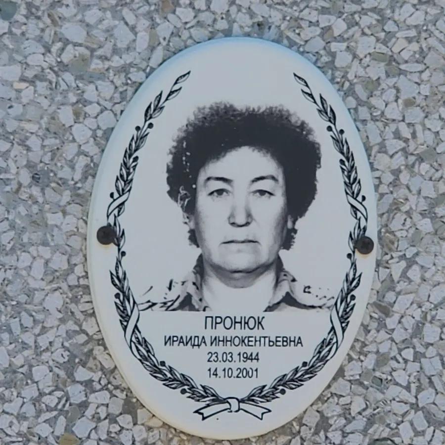 Пронюк Ираида Иннокентьевна