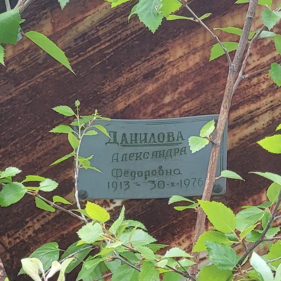 Данилова Александра Фёдоровна