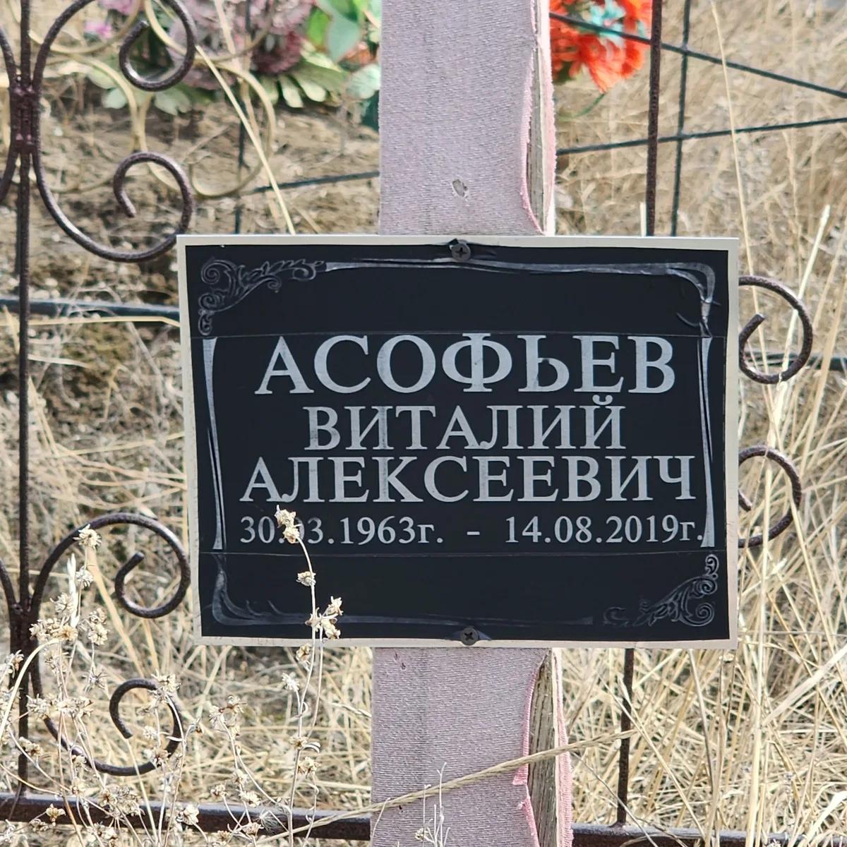 Асофьев Виталий Алексеевич