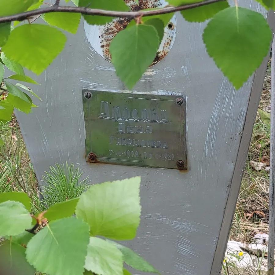 Аносова Анна Гавриловна