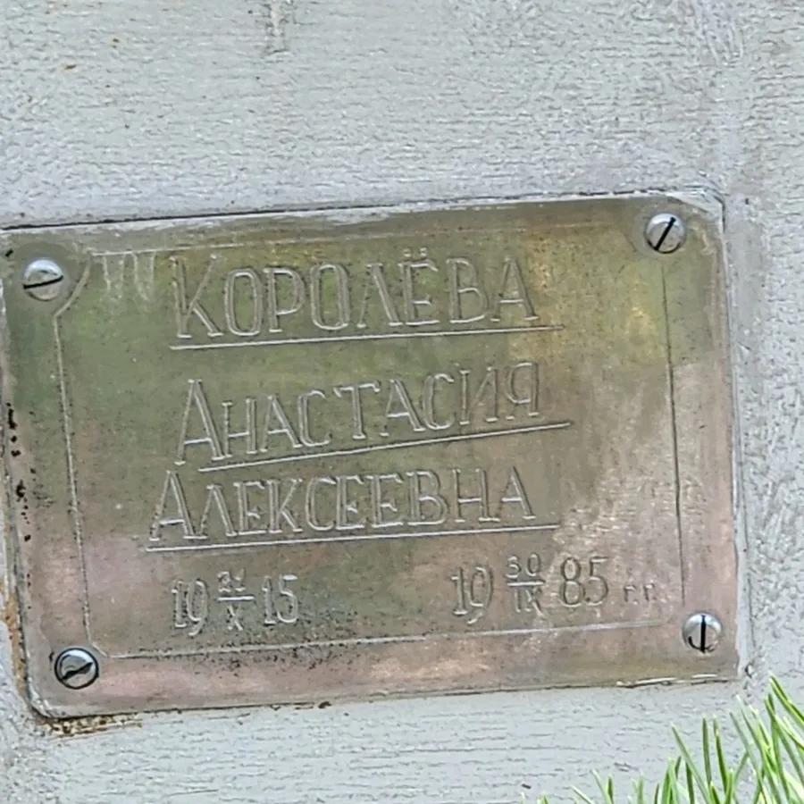 Королёва Анастасия Алексеевна