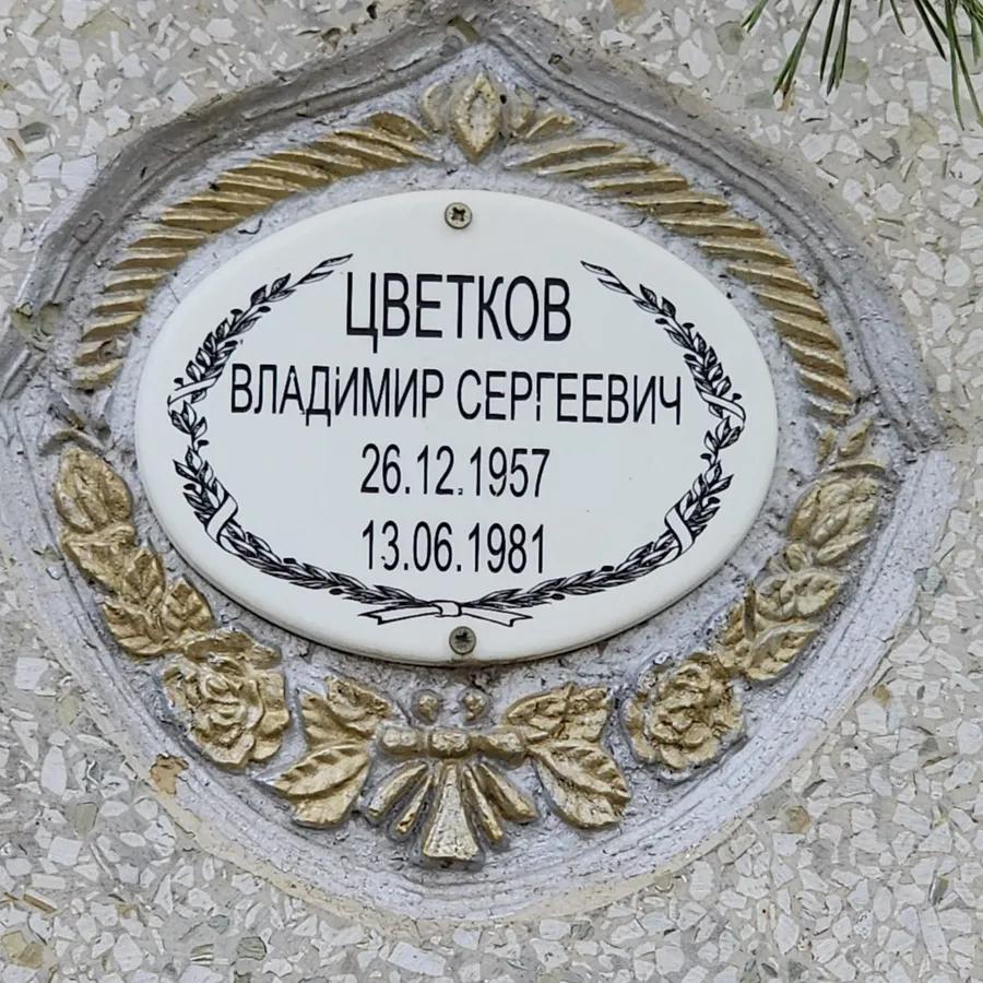 Цветков Владимир Сергеевич
