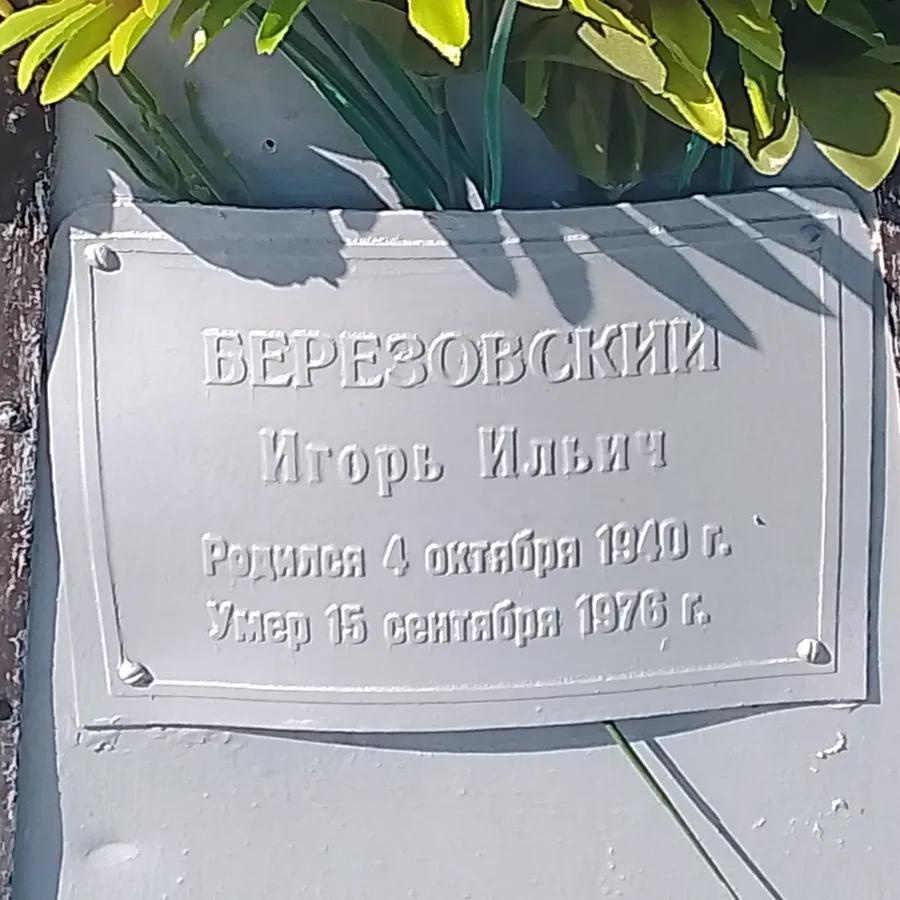 Березовский Игорь Ильич