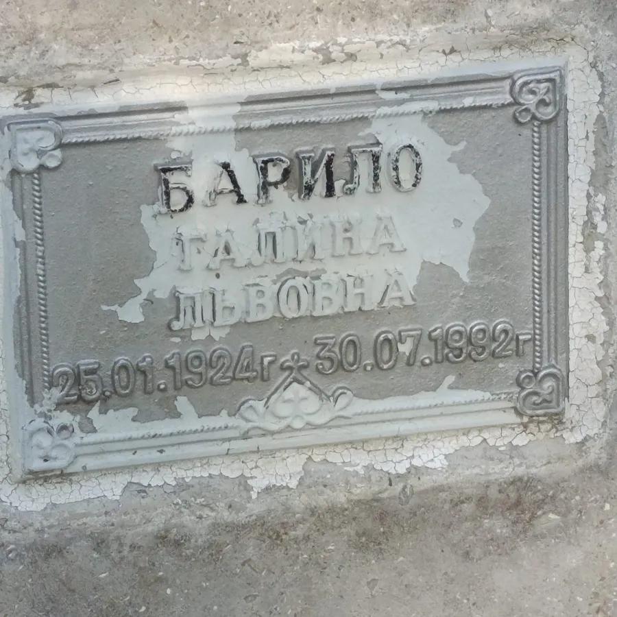 Барило Галина Львовна