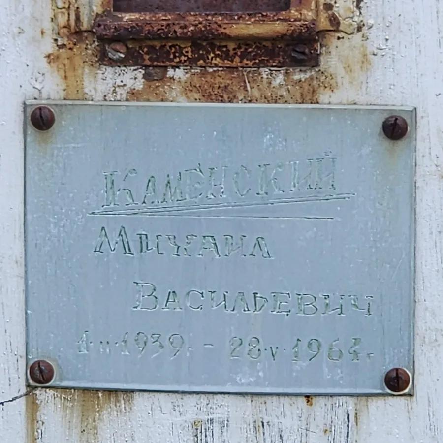 Каменский Михаил Васильевич