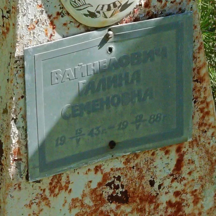 Вайнэлович Галина Семеновна