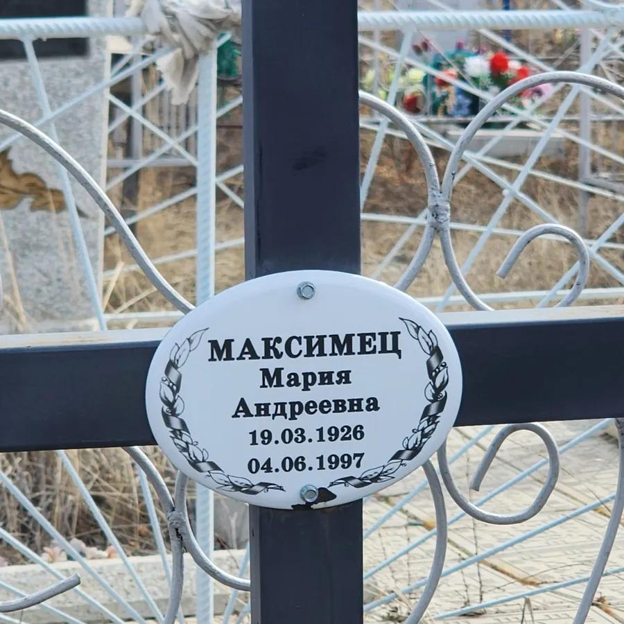 Максимец Мария Андреевна