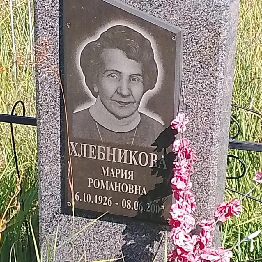 Хлебникова Мария Романовна