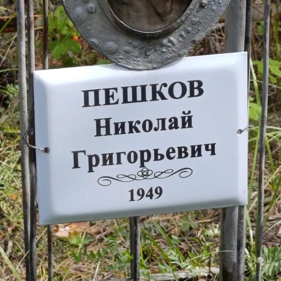 Пешков Николай Григорьевич