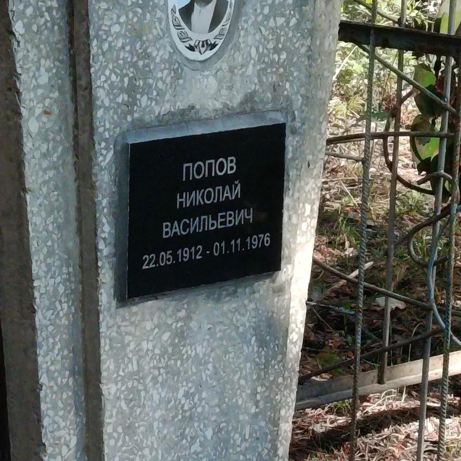 Попов Николай Васильевич