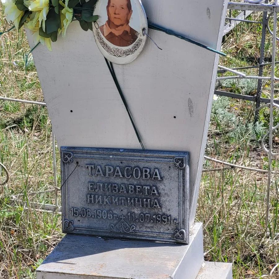 Тарасова Елизавета Никитична