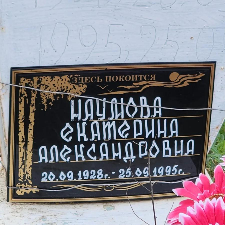 Наумова Екатерина Александровна