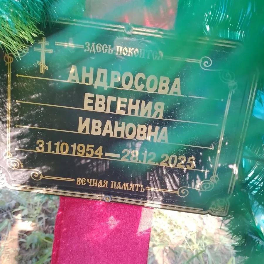 Андросова Евгения Ивановна