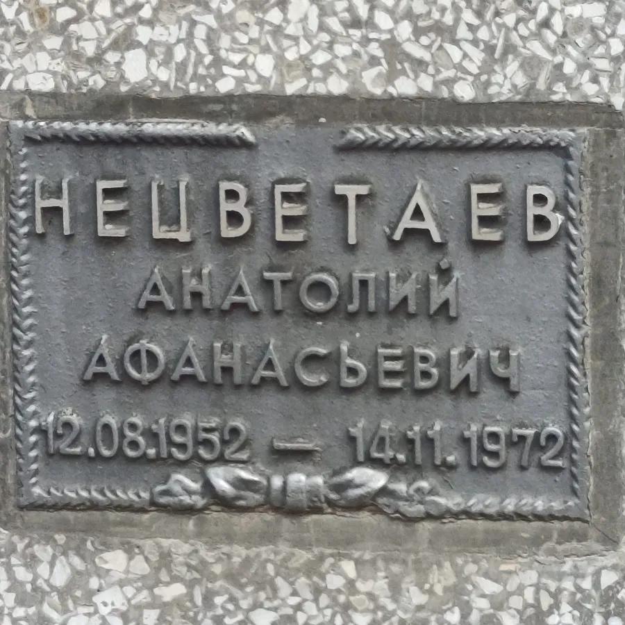 Нецветаев Анатолий Афанасьевич