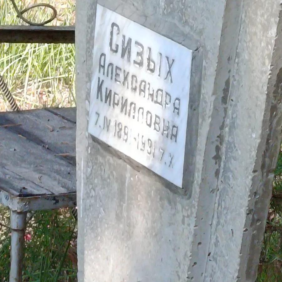 Сизых Александра Кирилловна