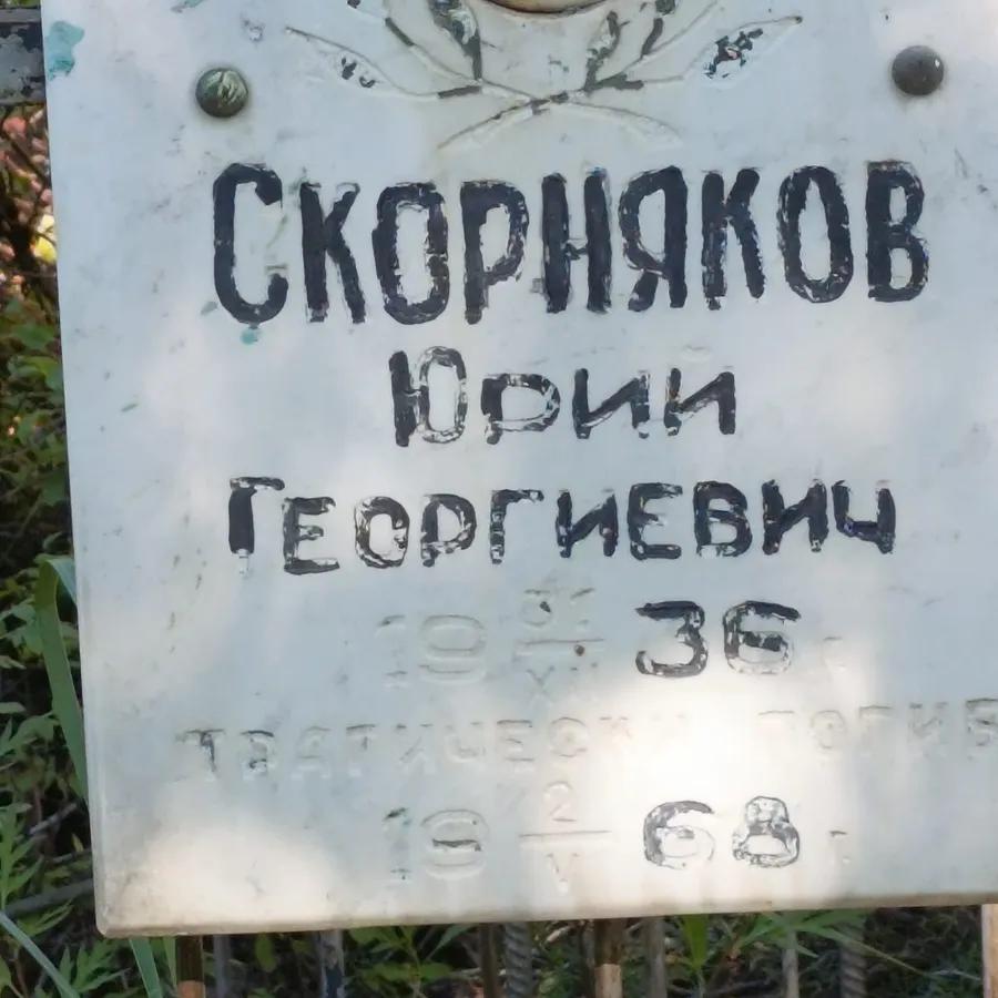 Скорняков Юрий Георгиевич