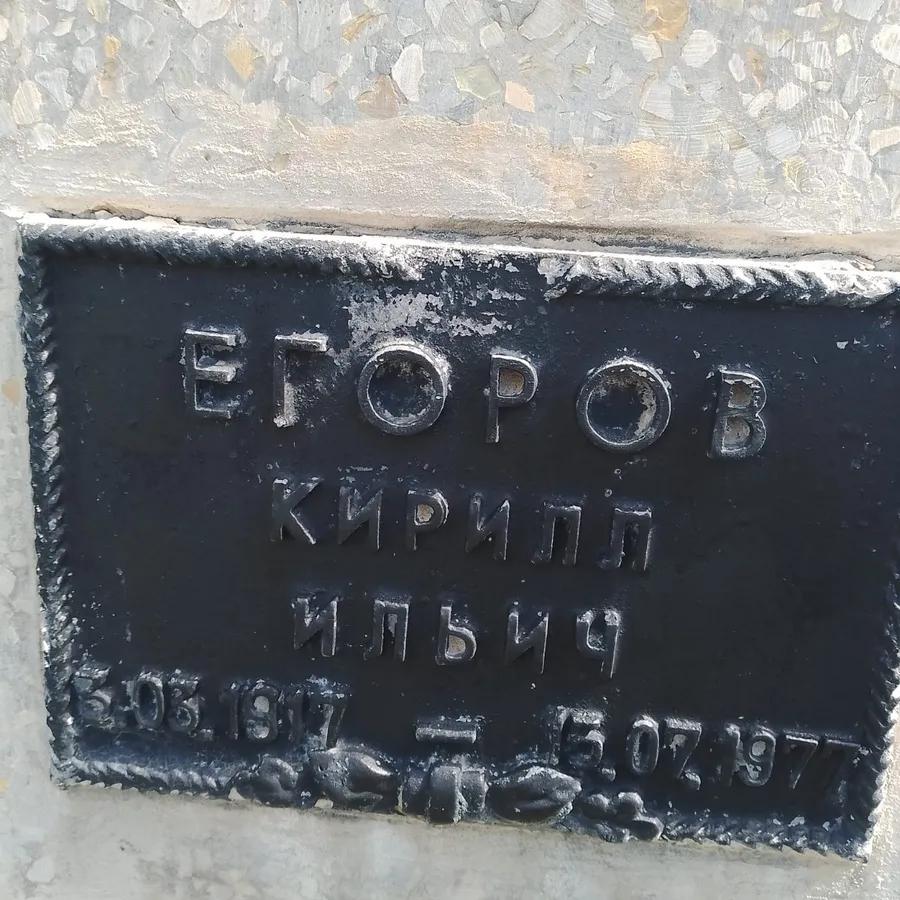 Егоров Кирилл Ильич