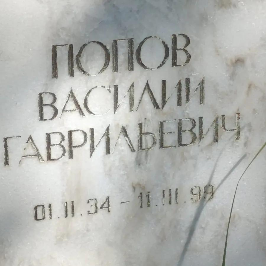 Попов Василий Гаврильевич