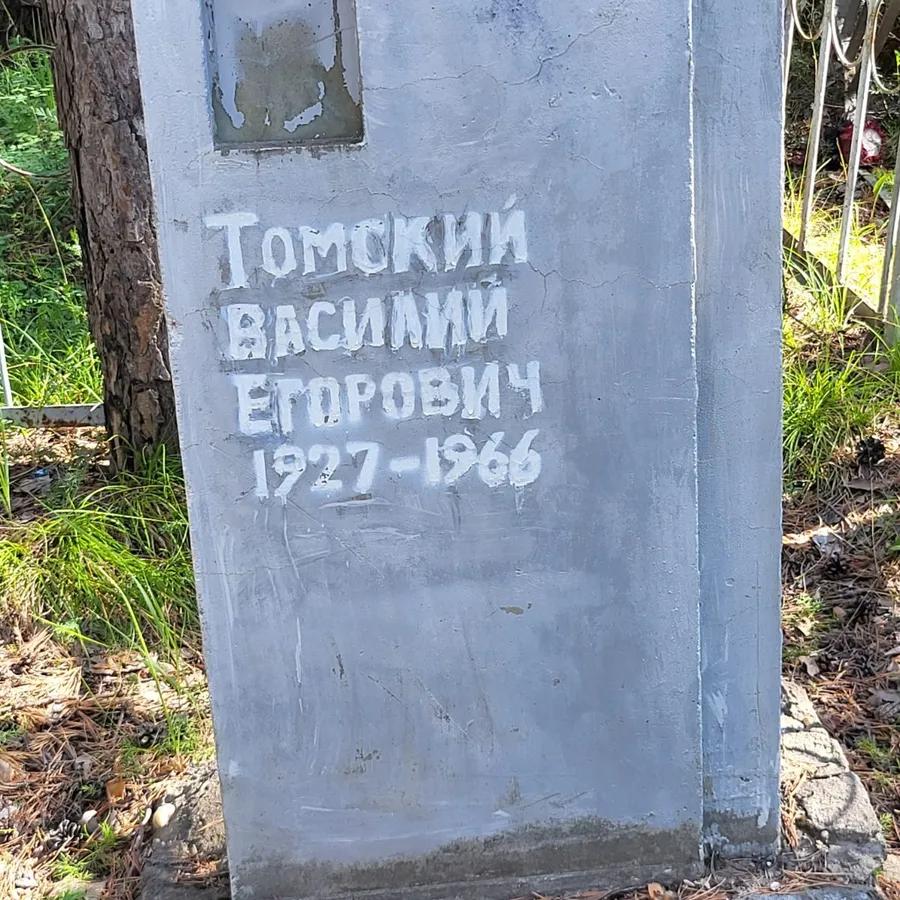 Томский Василий Егорович