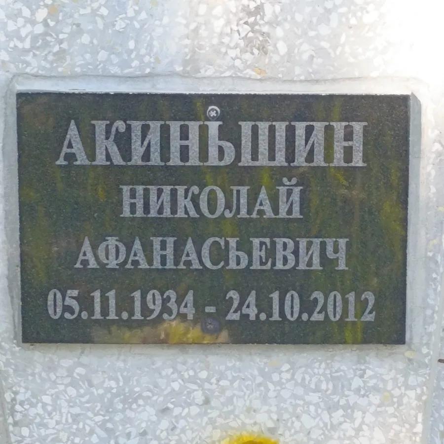 Акиньшин Николай Афанасьевич