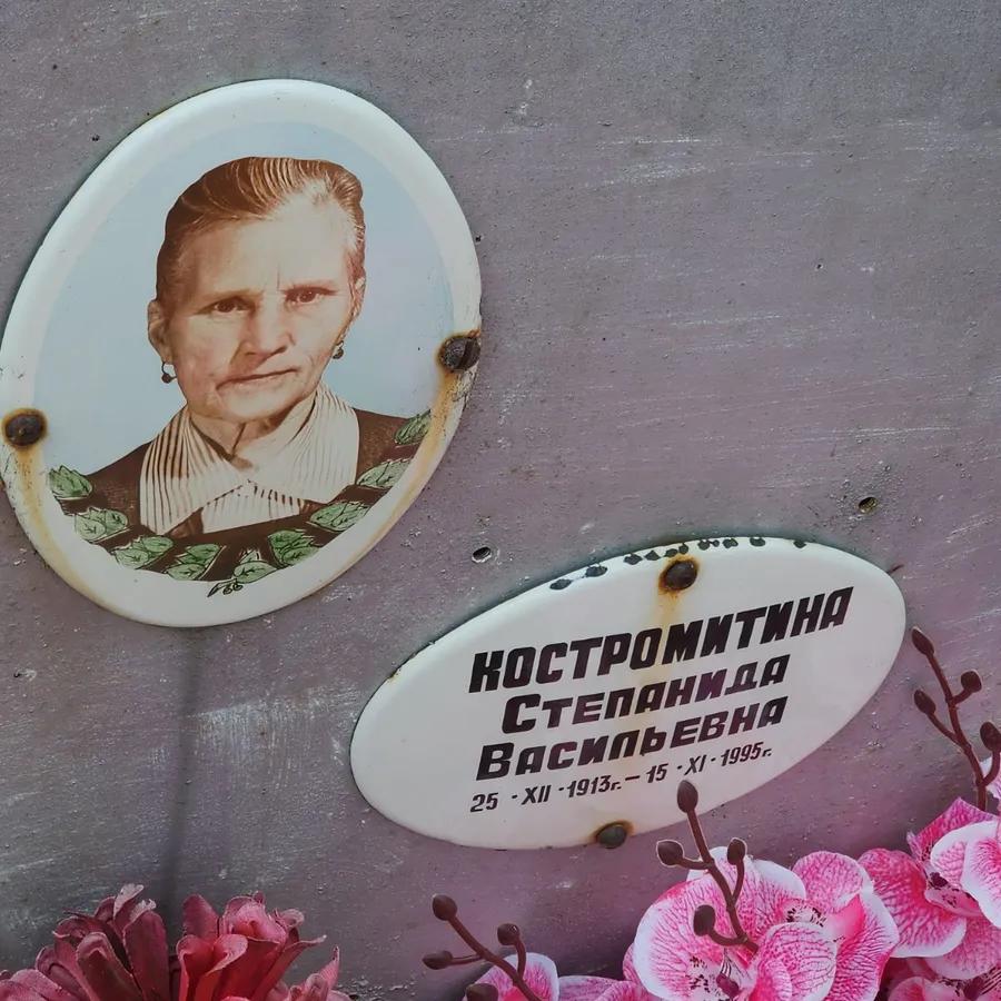 Костромитина Степанида Васильевна