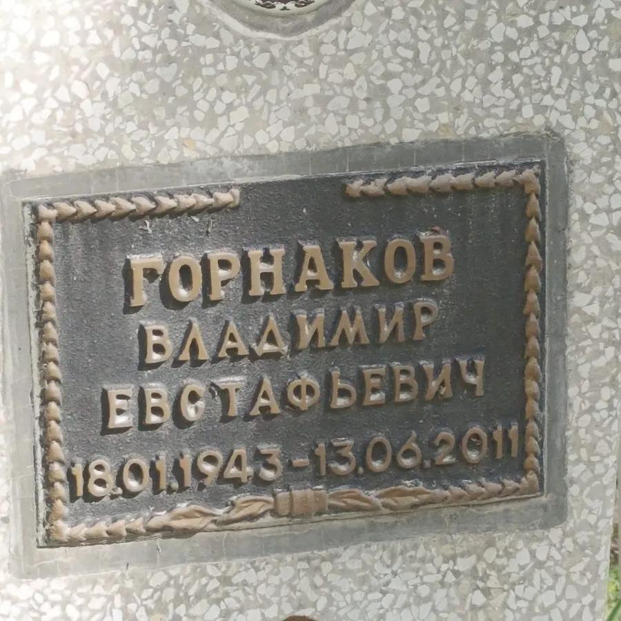 Горнаков Владимир Евстафьевич