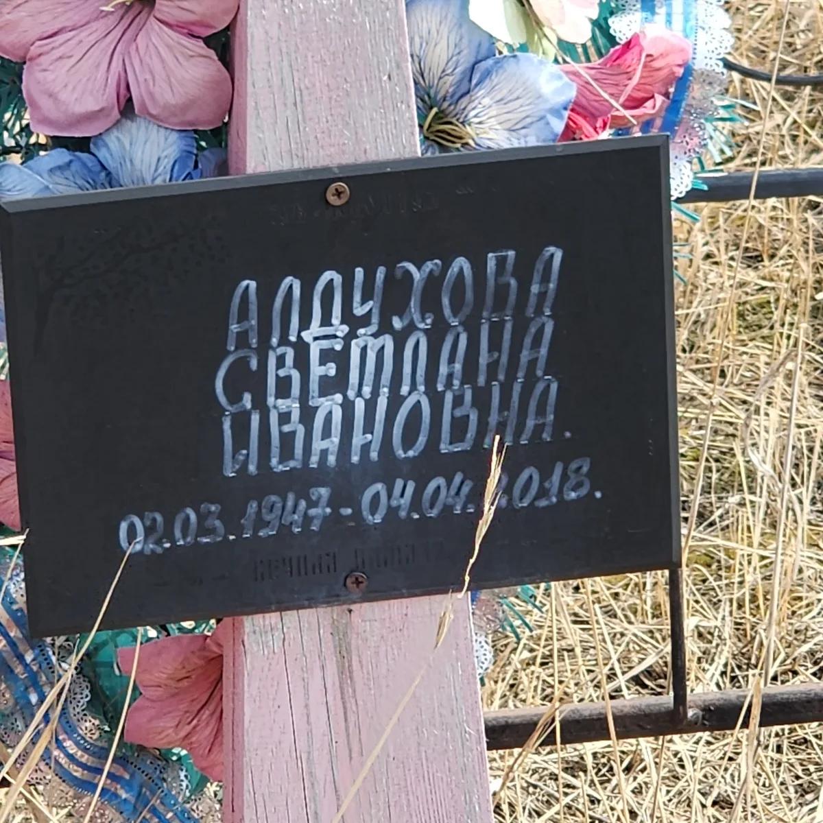 Алдухова Светлана Ивановна