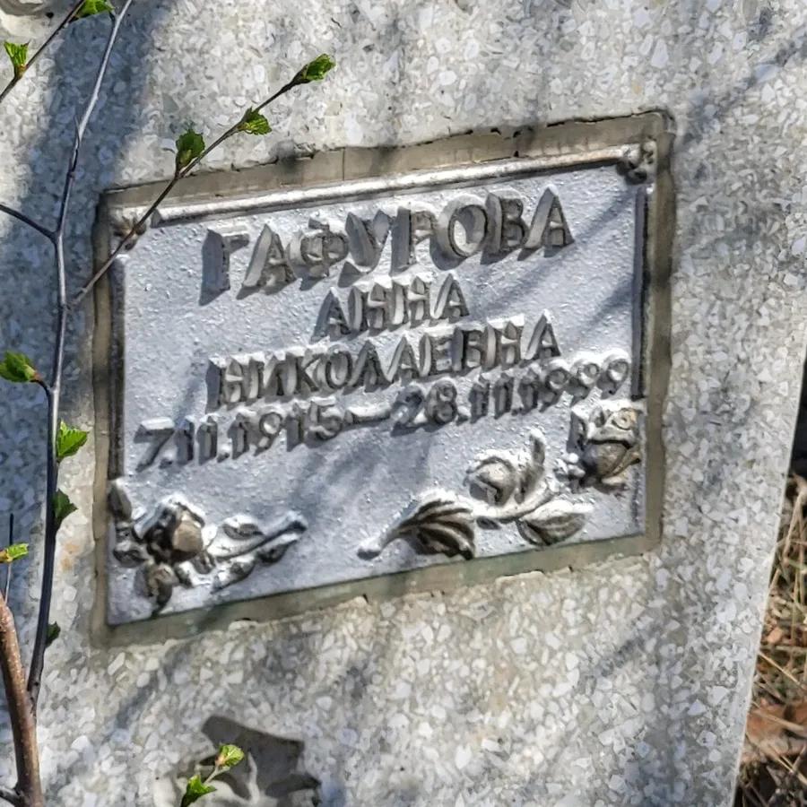 Гафурова Анна Николаевна