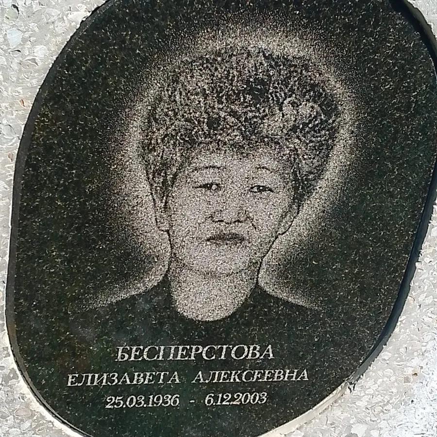 Бесперстова Елизавета Алексеевна