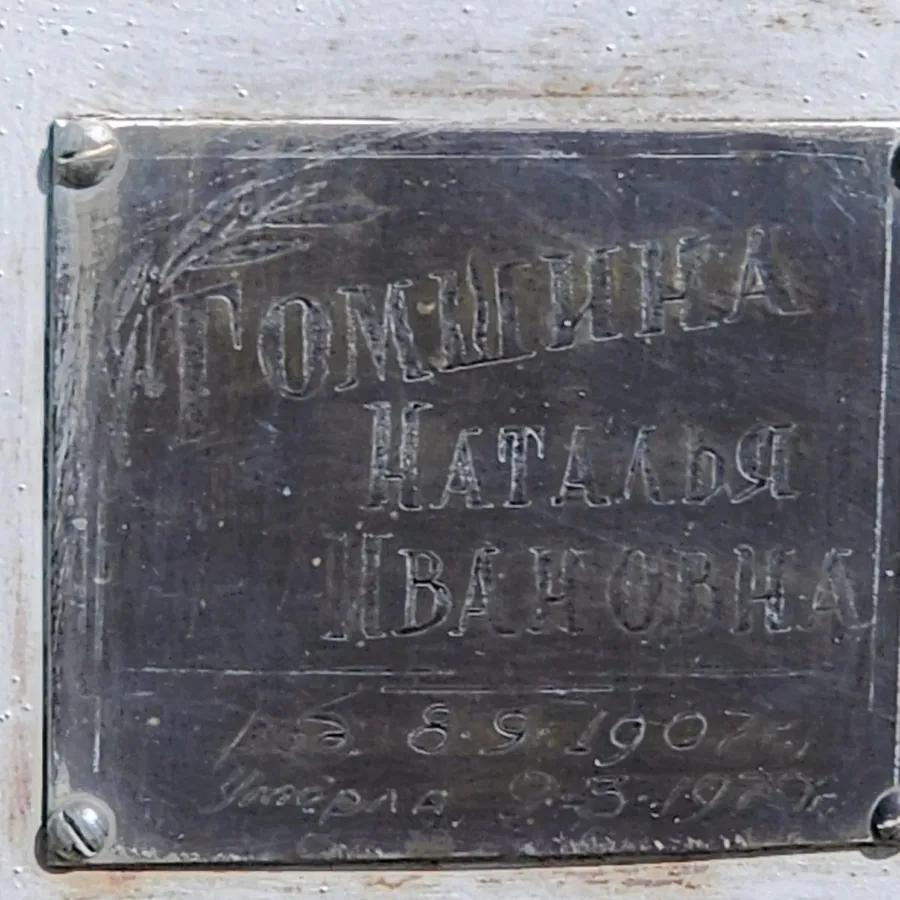 Гомзина Наталья Ивановна