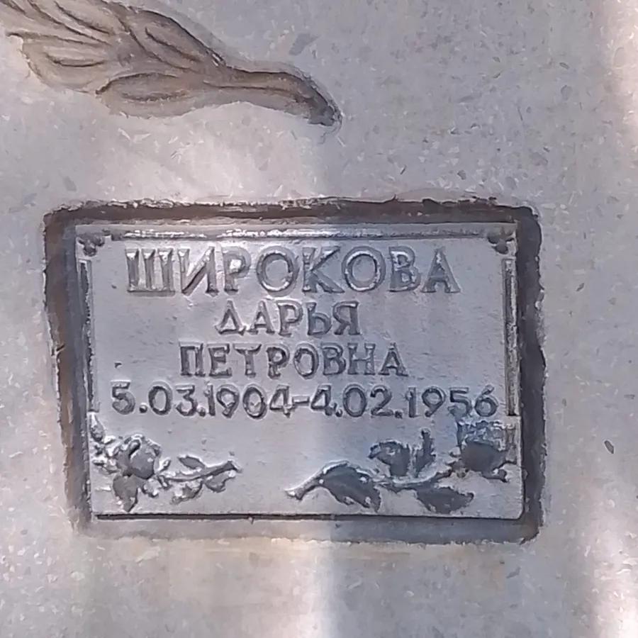 Широкова Дарья Петровна