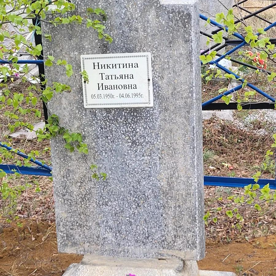 Никитина Татьяна Ивановна