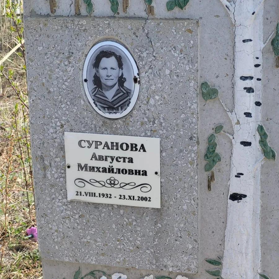 Суранова Августа Михайловна