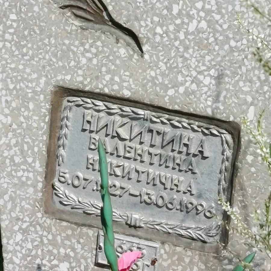 Никитина Валентина Никитична