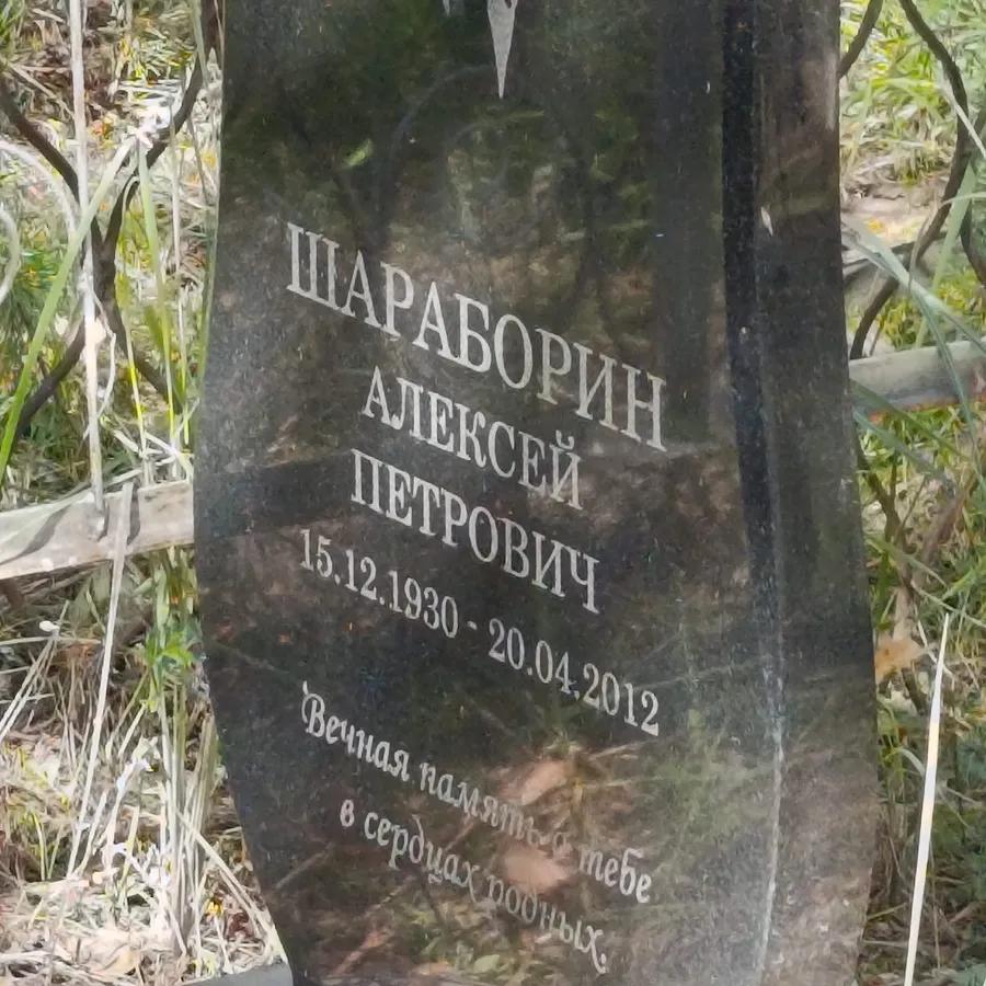 Шараборин Алексей Петрович