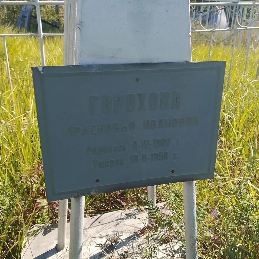 Горохова Прасковья Ивановна