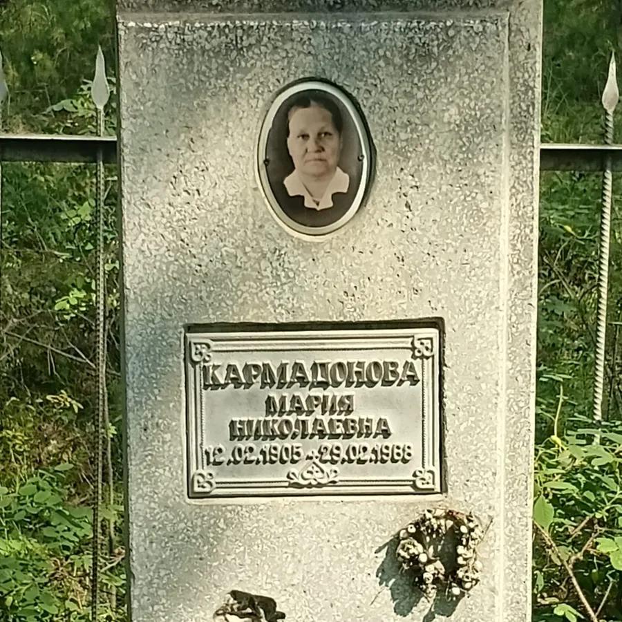 Кармадонова Мария Николаевна