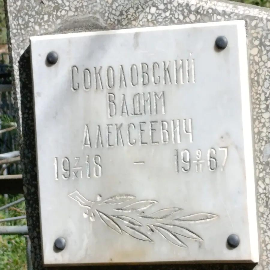 Соколовский Вадим Алексеевич