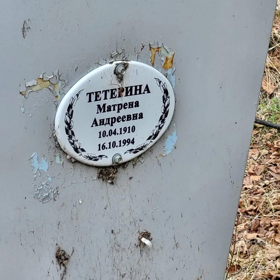 Тетерина