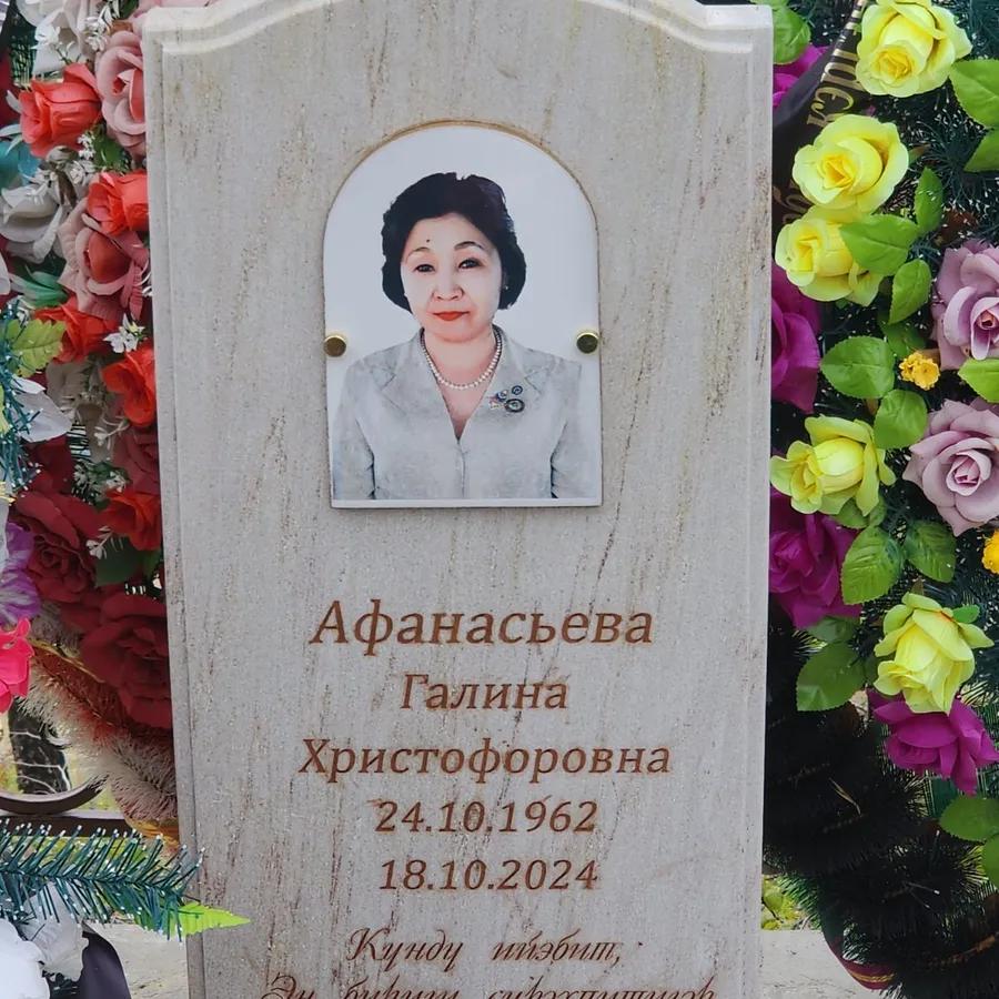 Афанасьева Галина Христофоровна