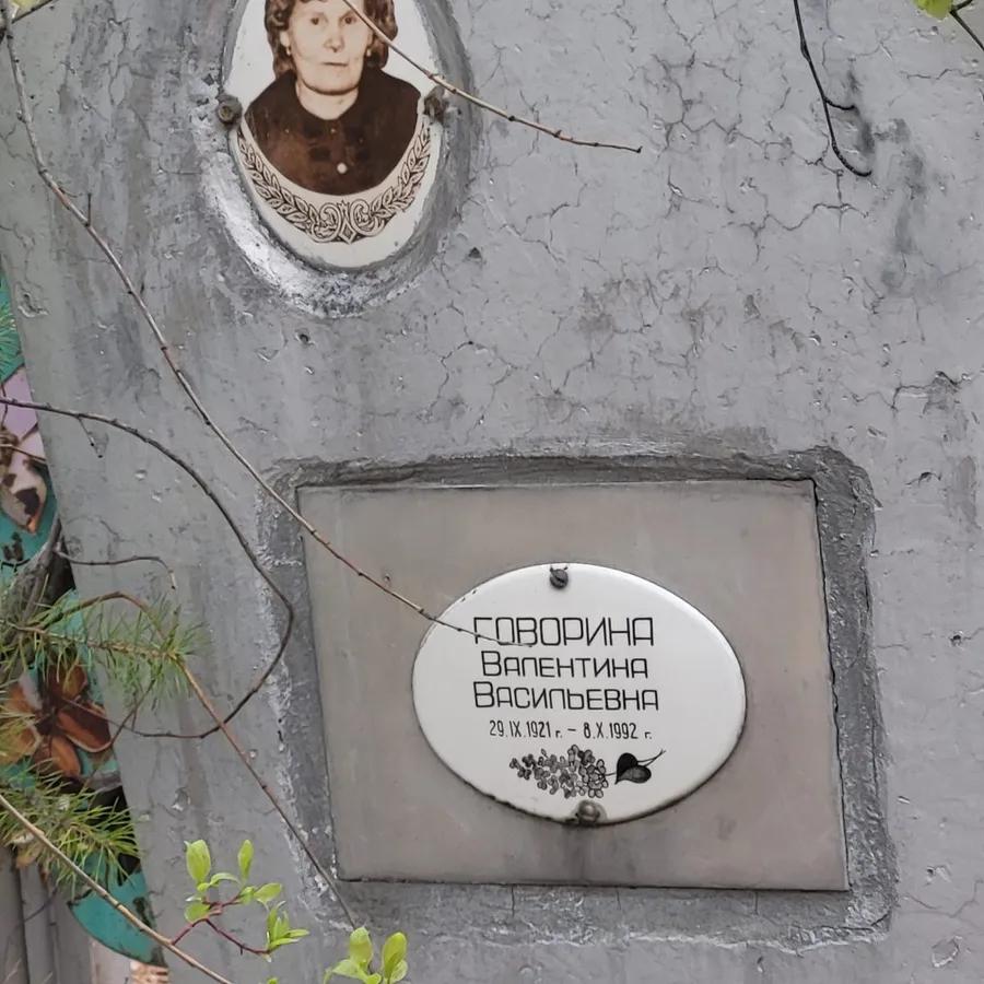Говорина Валентина Васильевна