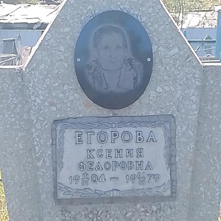 Егорова Ксения Федоровна