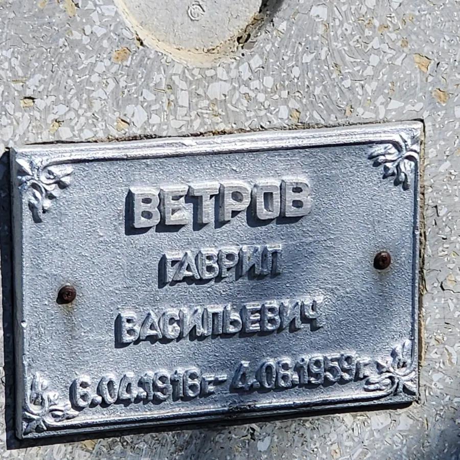 Ветров Гавриил Васильевич